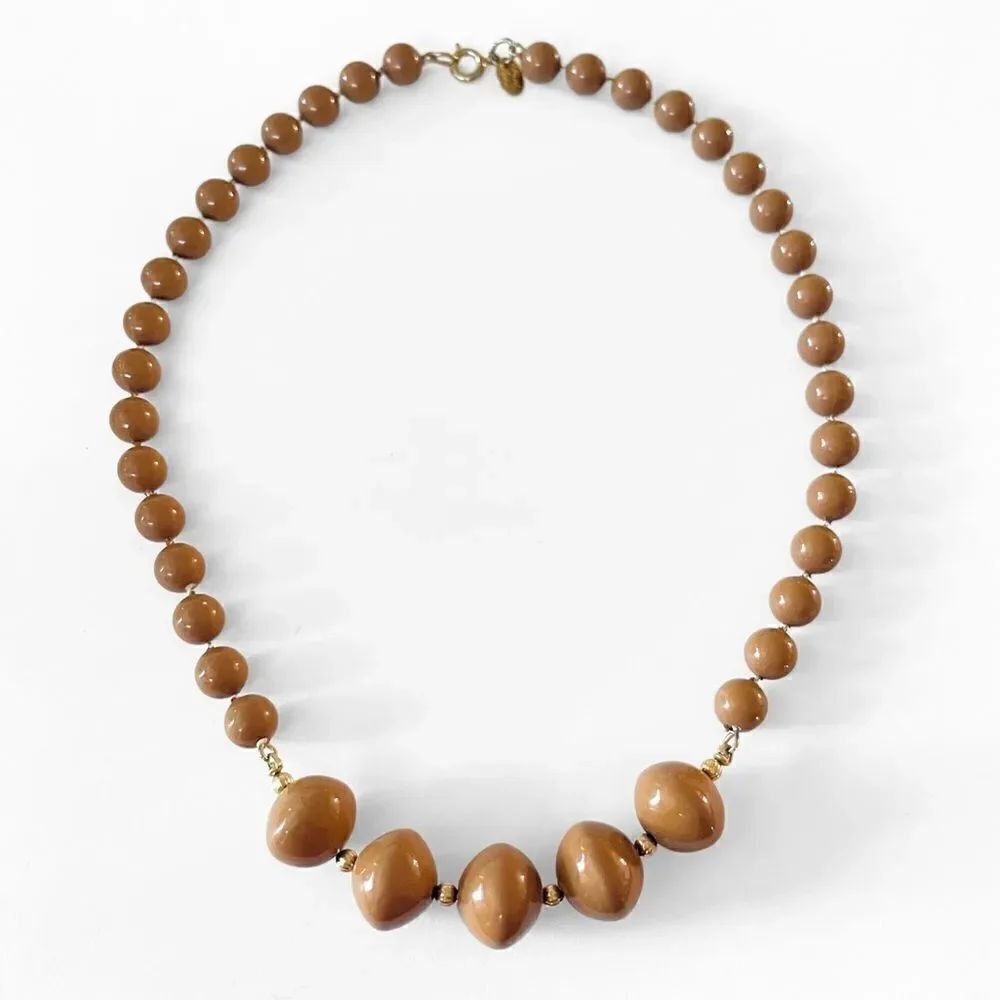 Vintage Park Lane Beaded Necklace